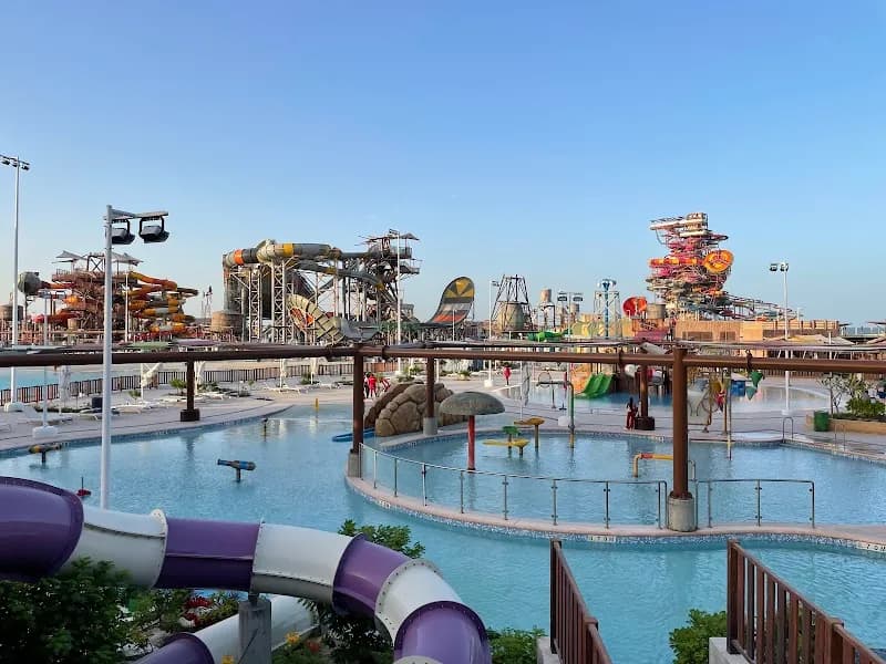 View of Meryal Waterpark in Lusail, QA