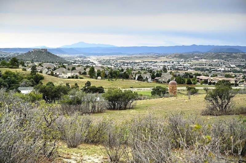 Metzler Family Open Space Parking and Trailhead nature preserve in Castle Rock, CO