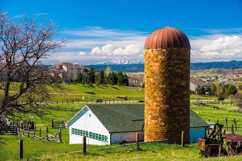 View of Metzler Family Open Space Parking and Trailhead in Castle Rock, CO