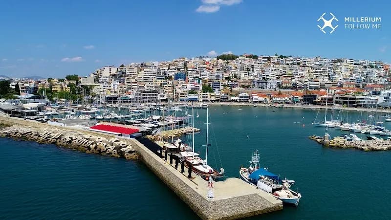 View of Mikrolimano in Athens, ATT