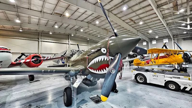 View of Military Aviation Museum in Virginia Beach, VA