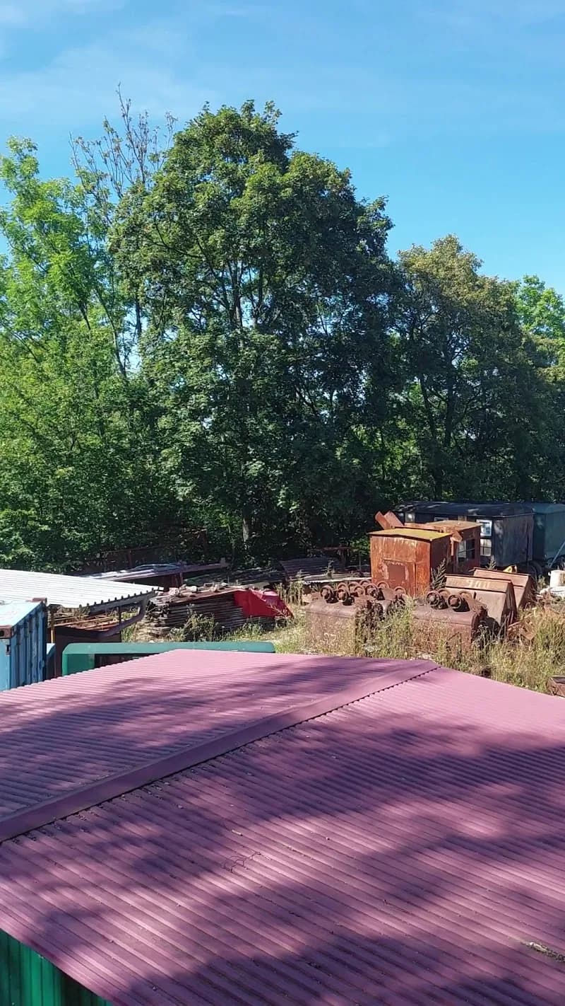 View of Mine and industrial railway museum - Solvay quarries in Beroun, CZ