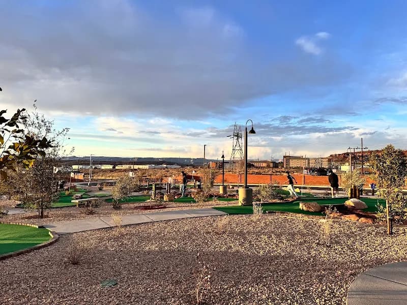 View of Mini Golf in Page, AZ