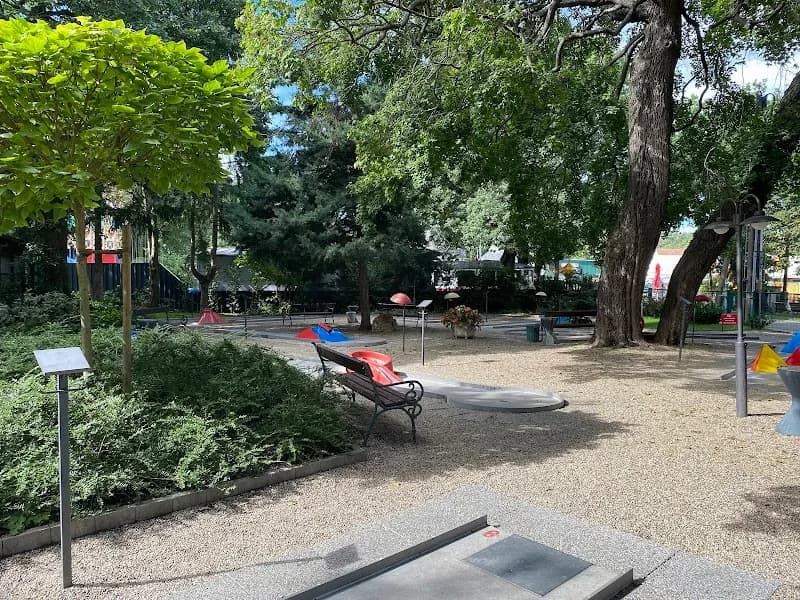 Minigolf Böhmischer Prater miniature golf course in Vienna, W