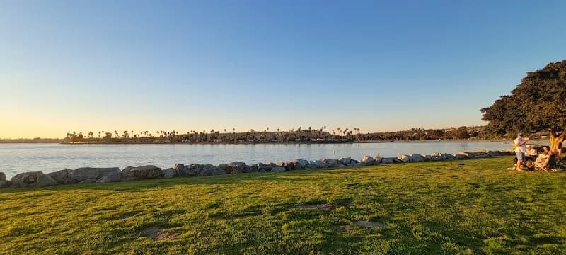 View of Mission Bay in San Diego, CA