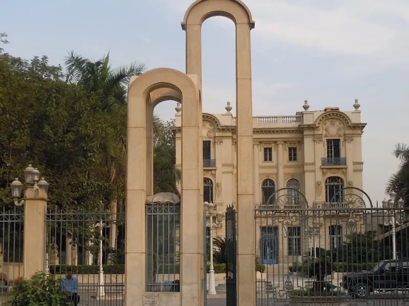 View of Mohamed Mahmoud Khalil Museum in Agouza, Cairo