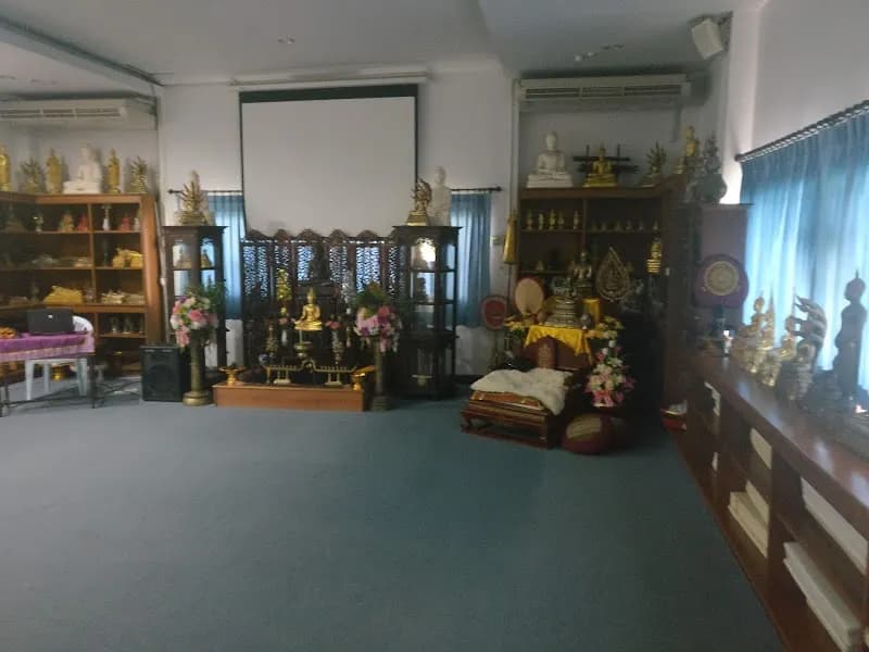 Monk's Chat Program at Wat Chiang Man Area recreation center in Suthep, CM