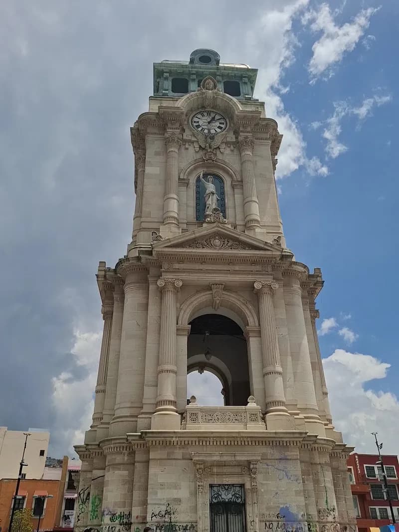 View of Monumental Clock in Pachuca, HGO