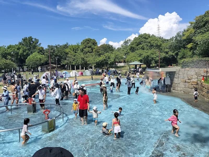 Motohama Ryokuchi park in Amagasaki, Osaka