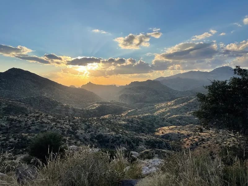 Mount Lemmon mountain peak in Tucson, AZ