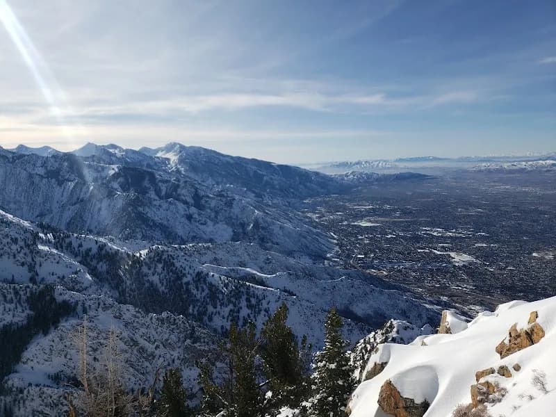 View of Mount Olympus Trailhead in Holladay, UT