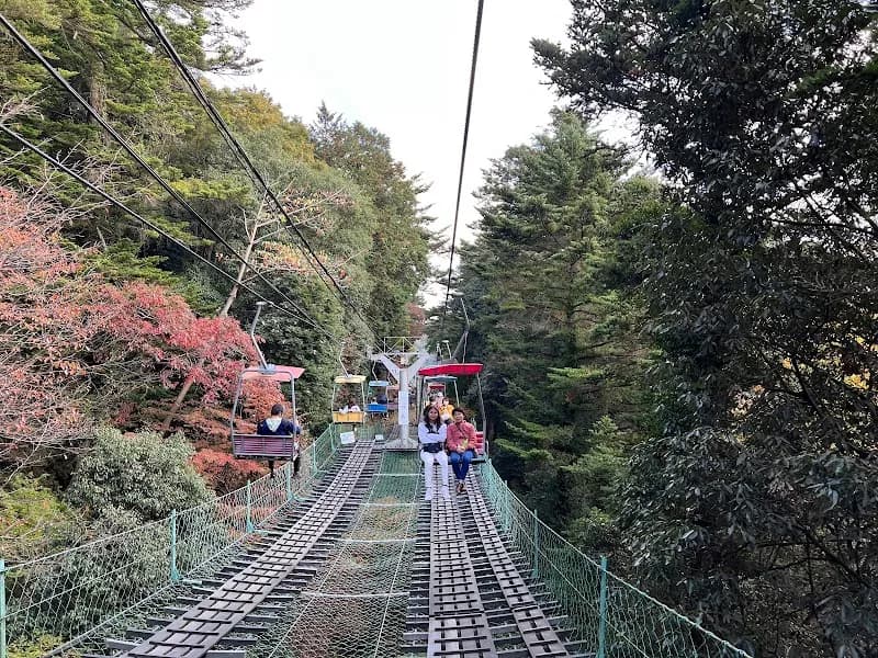 View of Mount Takao in Hachioji, Tokyo
