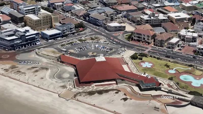 View of Muizenberg Civic Centre in Muizenberg, WC