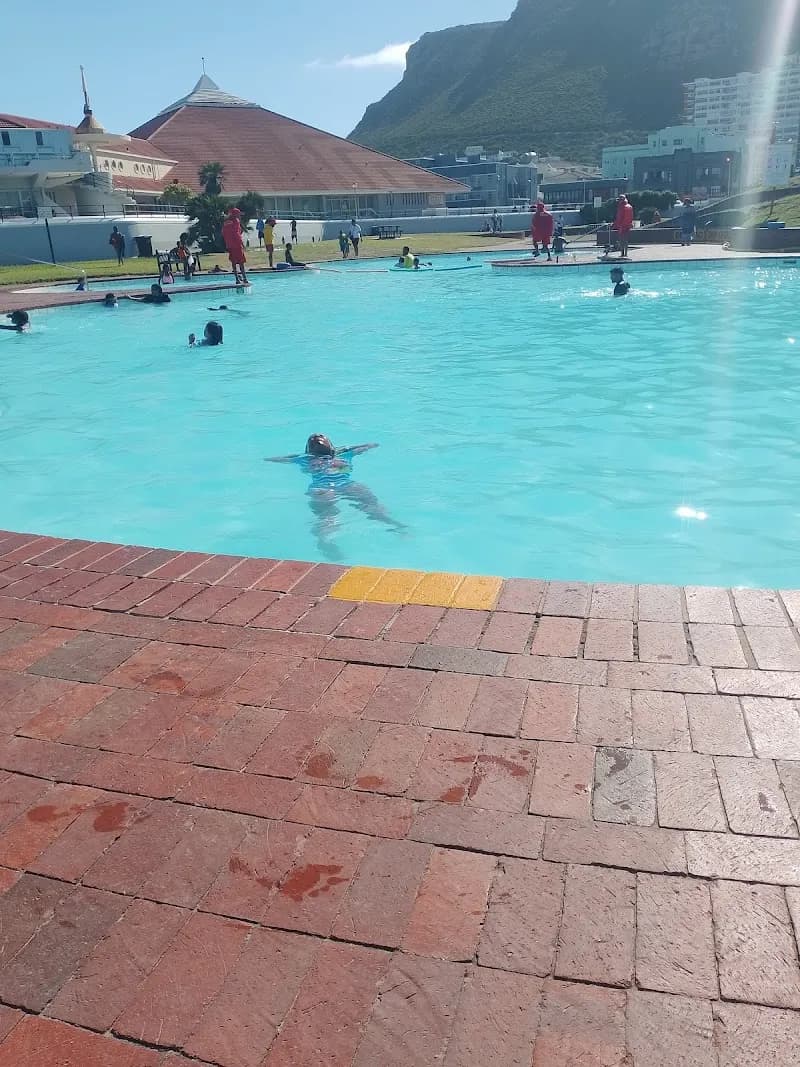 View of Muizenberg Swimming Pool in Muizenberg, WC