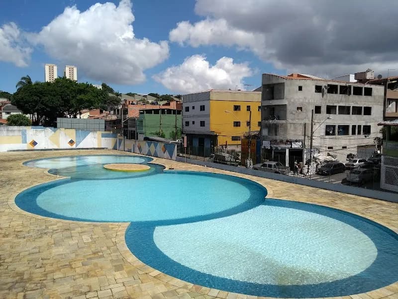 View of Municipal Club Mane Garrincha in Diadema, SP