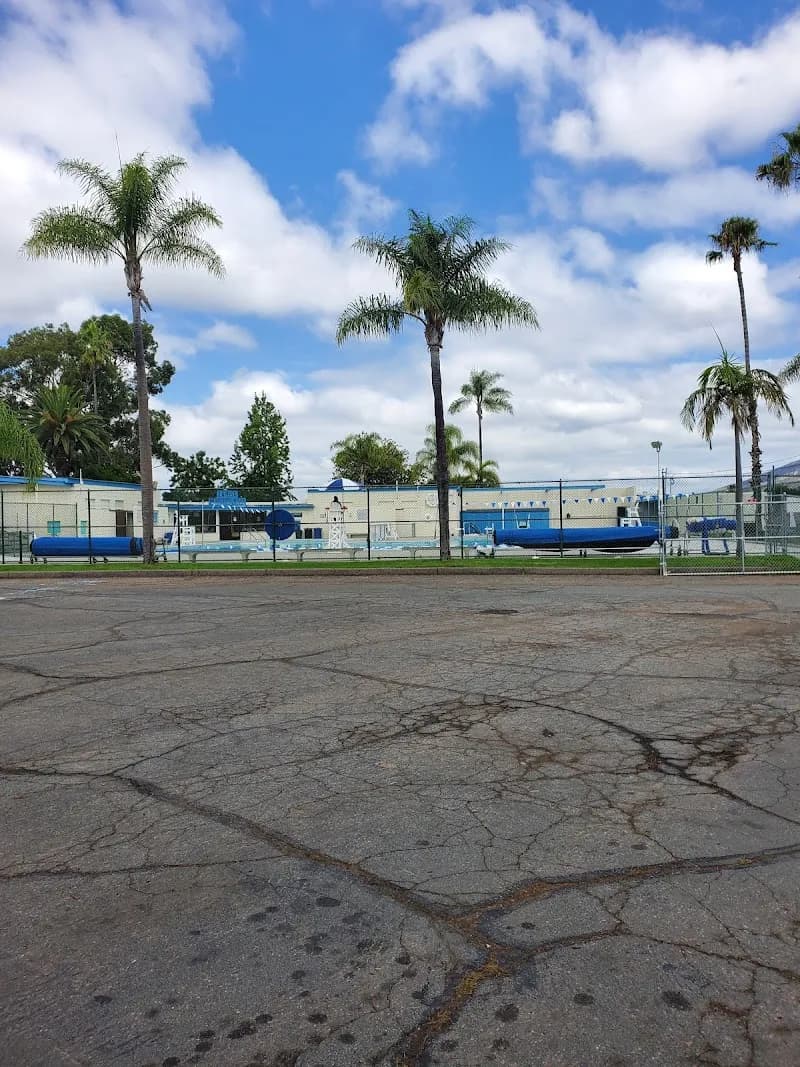 View of Municipal Pool in La Mesa, CA