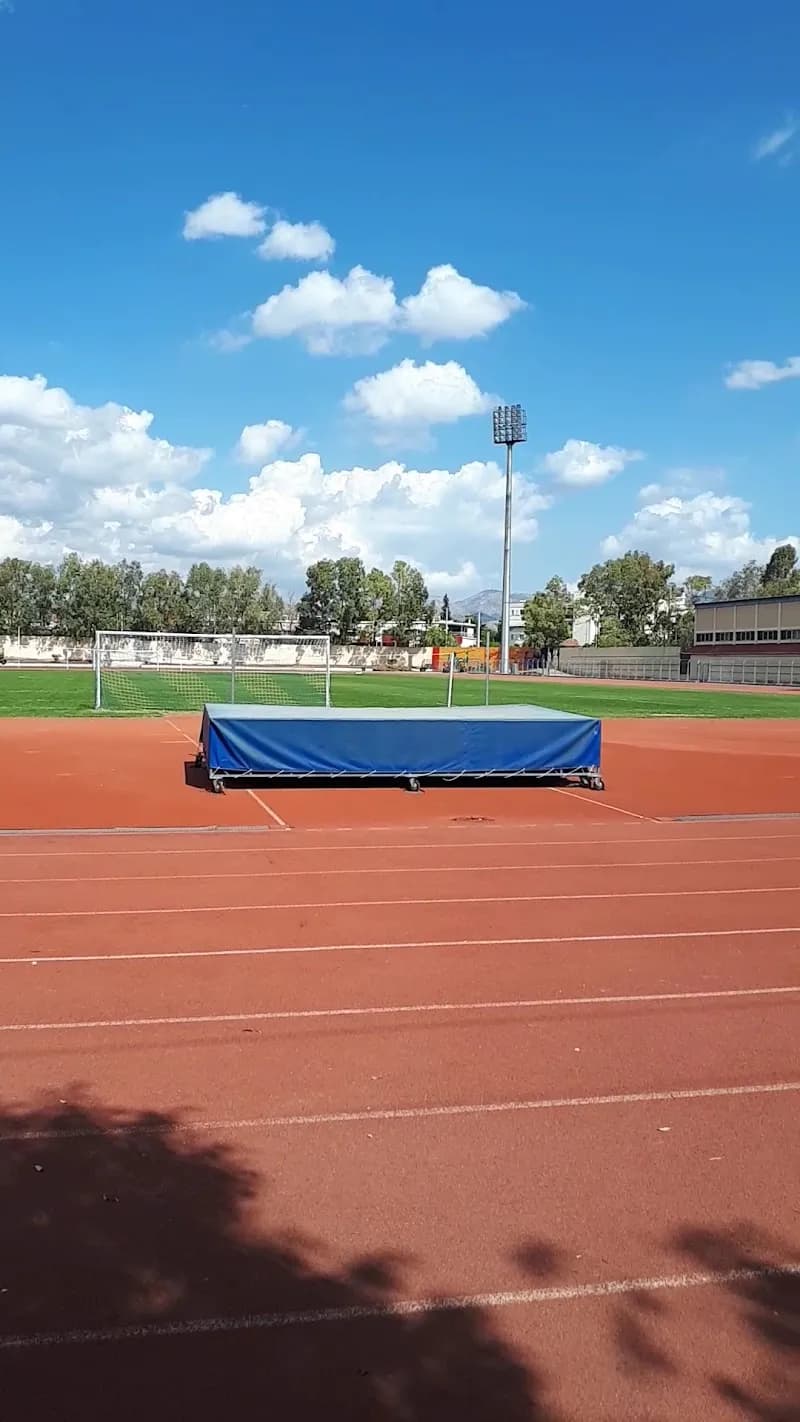 View of Municipal Sports Center of Elefsina in Elefsina, AT
