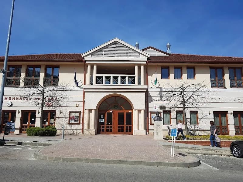 View of Munkácsy Mihály Community Center in Törökbálint, Budapest