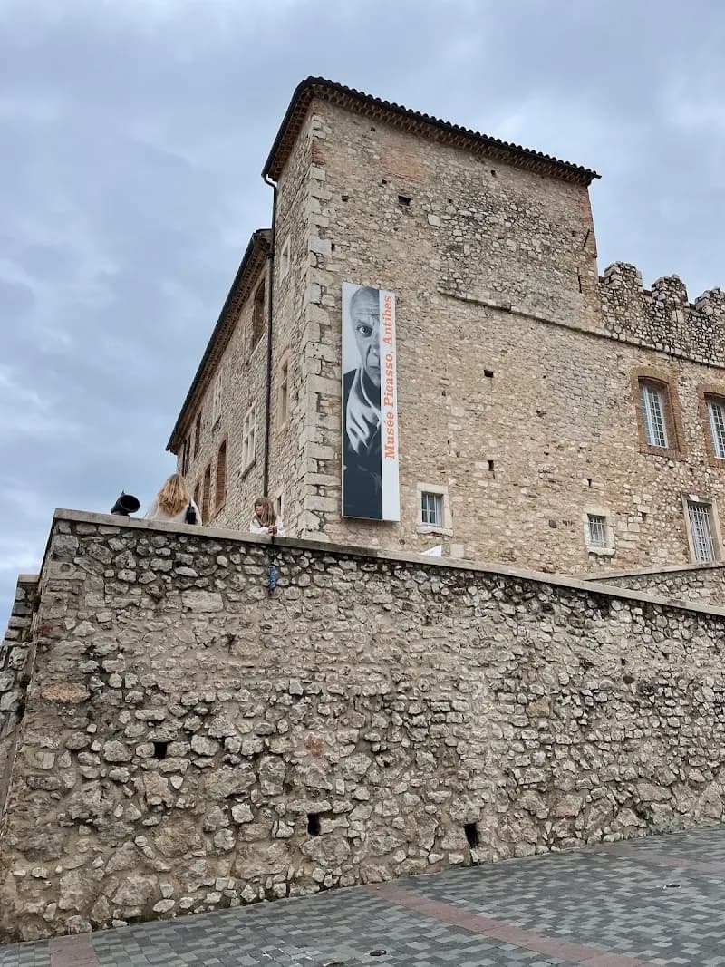 View of Musée Picasso in Antibes, PACA