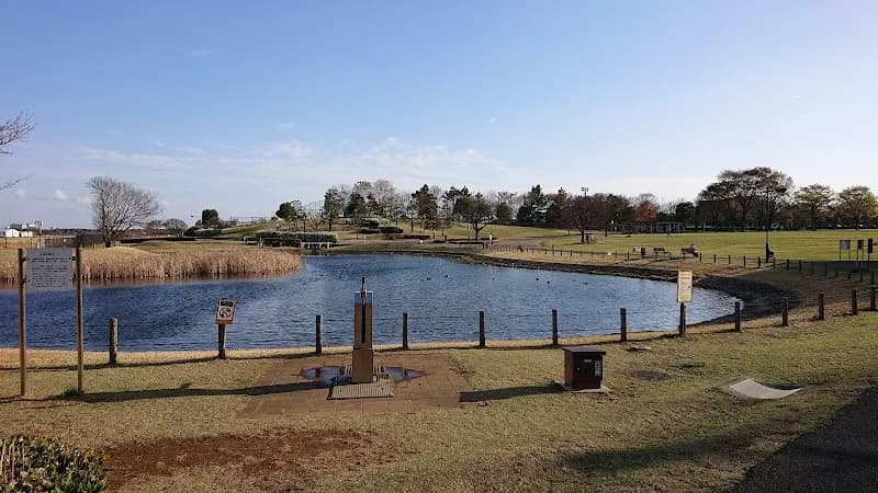 Musashino-no-mori Park park in Musashino, Tokyo