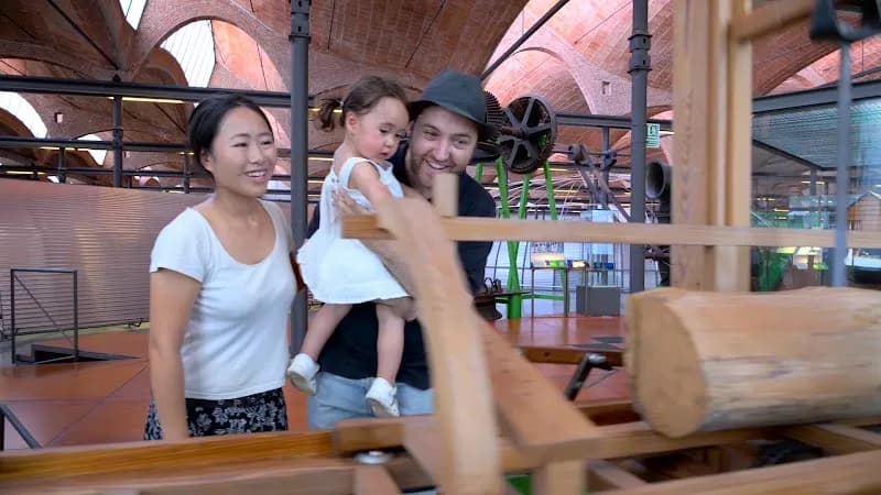 View of Museu de la Ciència i de la Tècnica de Catalunya in Cerdanyola del Vallès, CT
