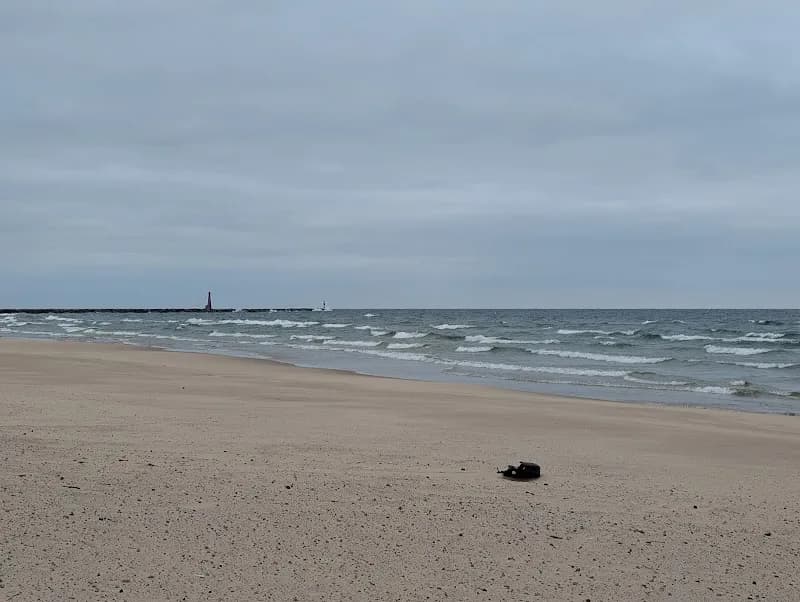 View of Muskegon State Park in Grand Rapids, MI