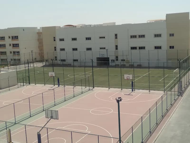 View of Mussafah Sports City Complex in Mussafah, Abu Dhabi
