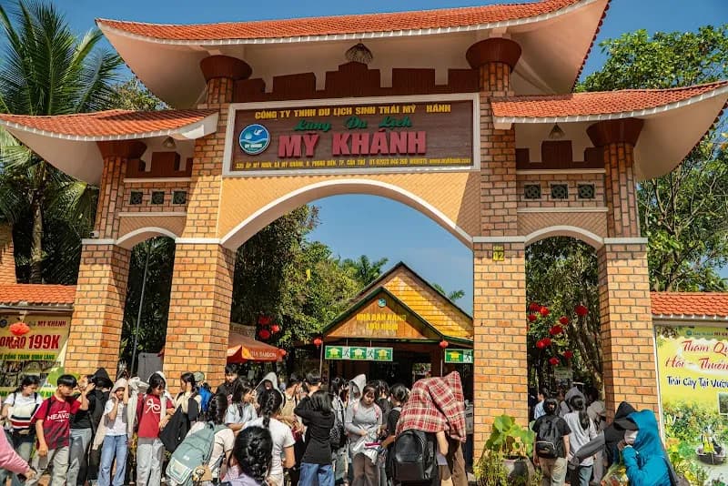 My Khanh Tourist Village tourist attraction in Can Tho, HCMC