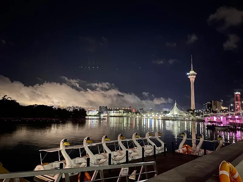 View of Nam Van Lake in Macau, MAC