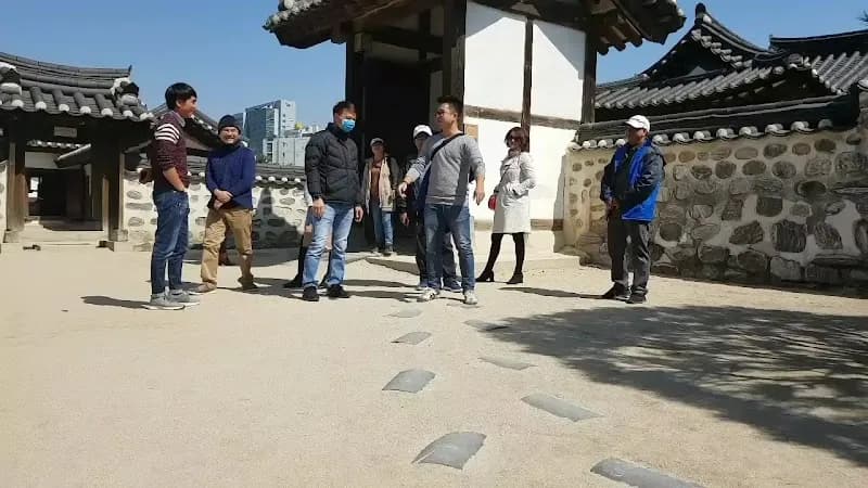 View of Namsangol Hanok Village in Seoul, SEL