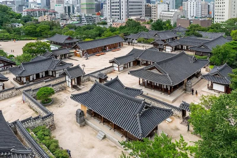 View of Namsangol Hanok Village in Seoul, SEL