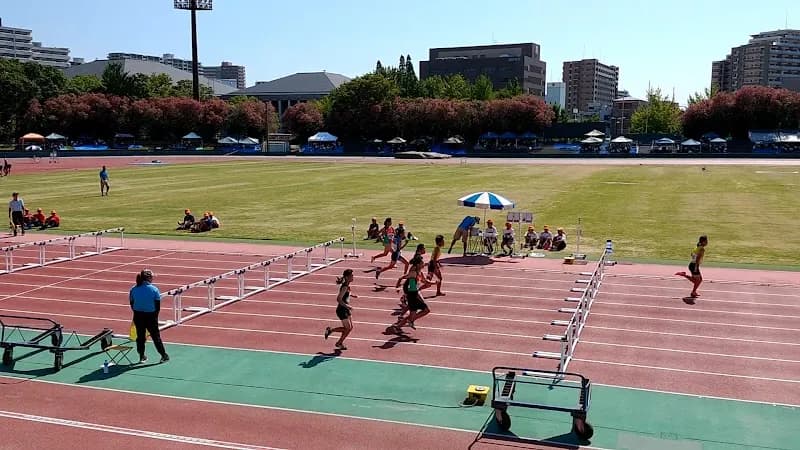 View of Nanko Park in Amagasaki, Osaka