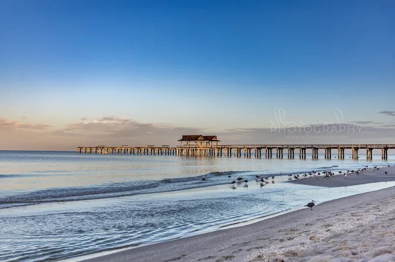 Naples Pier fishing pier in Naples, FL