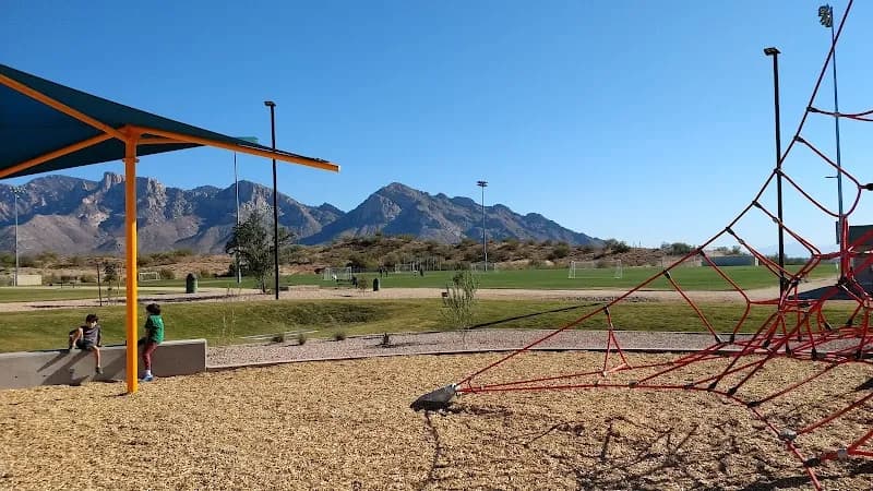 View of Naranja Park in Oro Valley, AZ