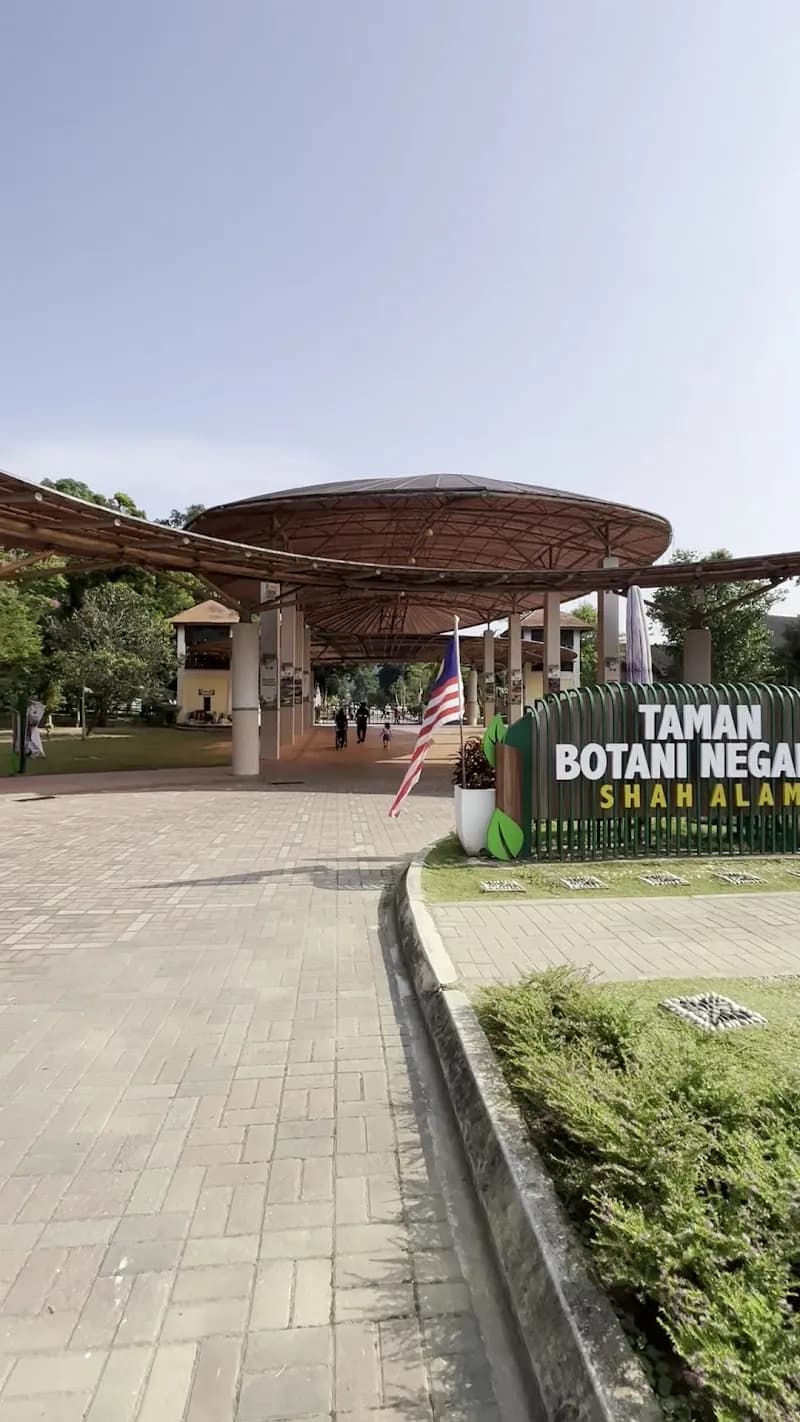 View of National Botanic Gardens Shah Alam in Klang, SG
