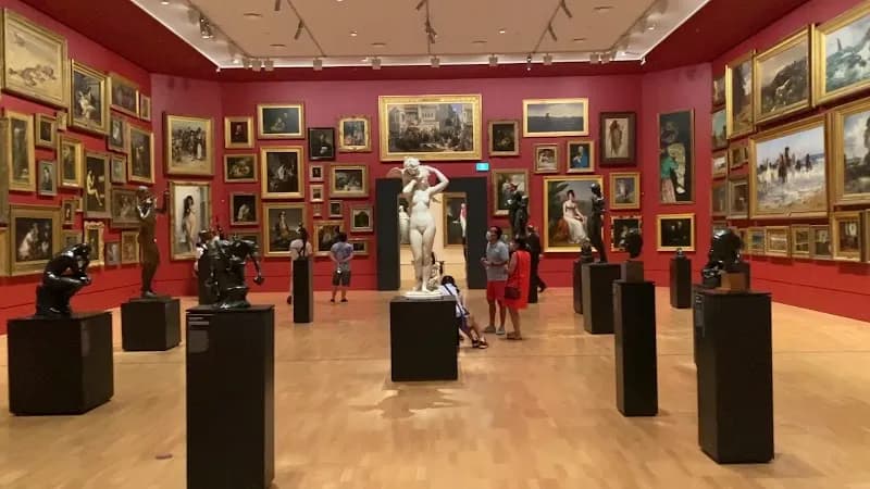 View of National Gallery of Victoria in Melbourne, VIC