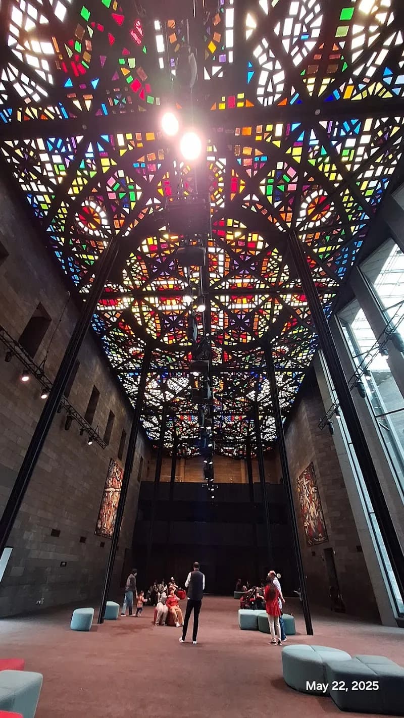 View of National Gallery of Victoria in Melbourne, VIC