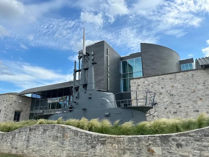 View of National Museum of the Pacific War in Fredericksburg, TX
