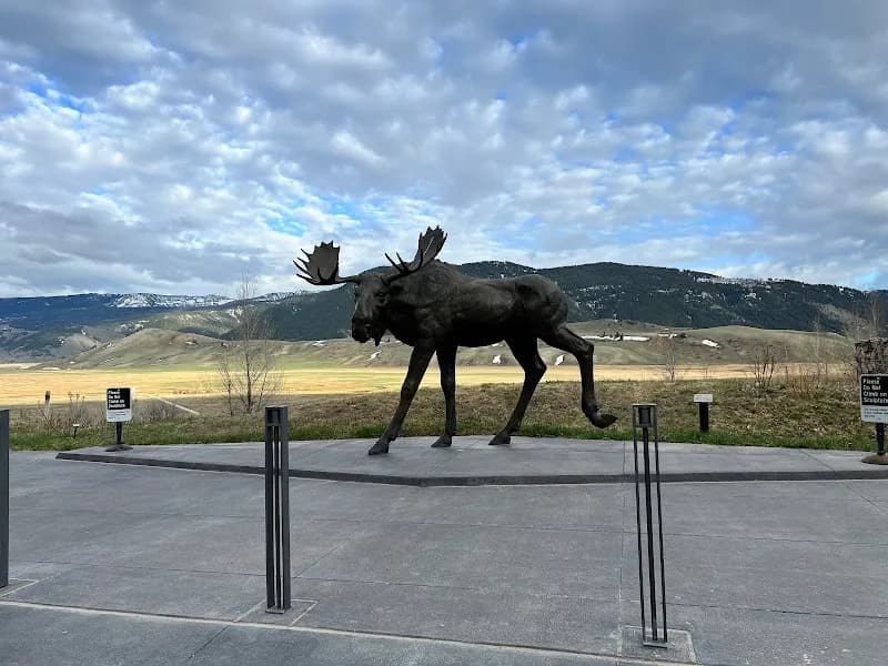 View of National Museum of Wildlife Art in Jackson, WY