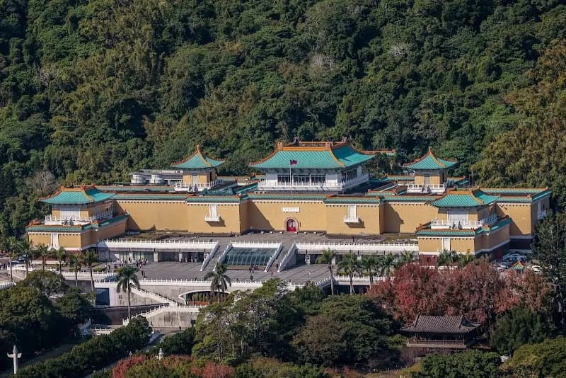 View of National Palace Museum in Taipei, TPE