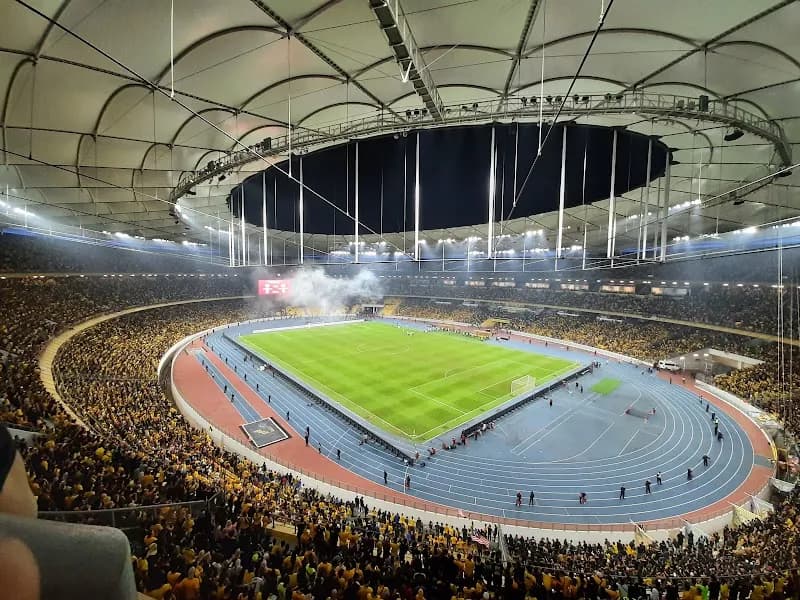 National Stadium Bukit Jalil stadium in Sri Petaling, KL