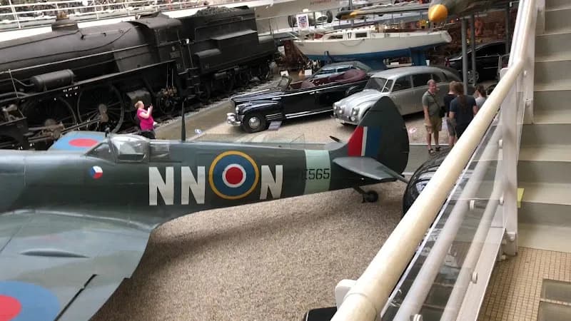 View of National Technical Museum in Smíchov, CZ