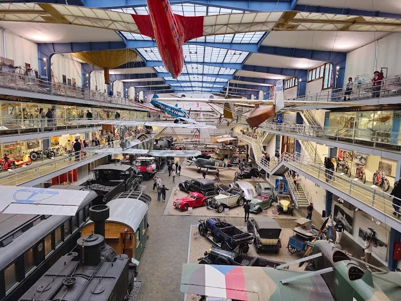 View of National Technical Museum in Smíchov, CZ