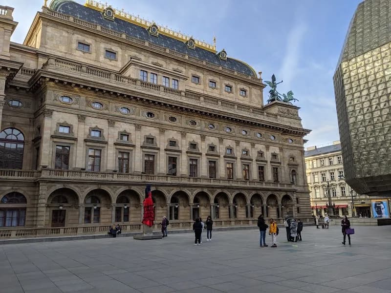View of National Theatre in Prague, PRG