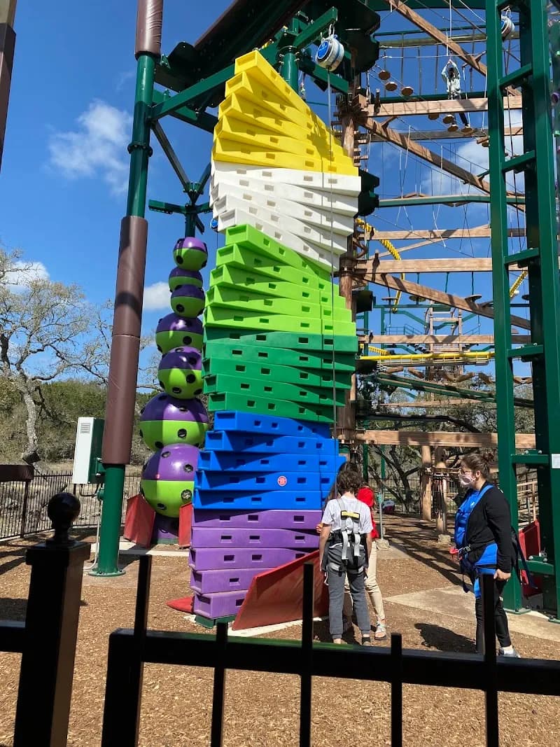 View of Natural Bridge Caverns in New Braunfels, TX