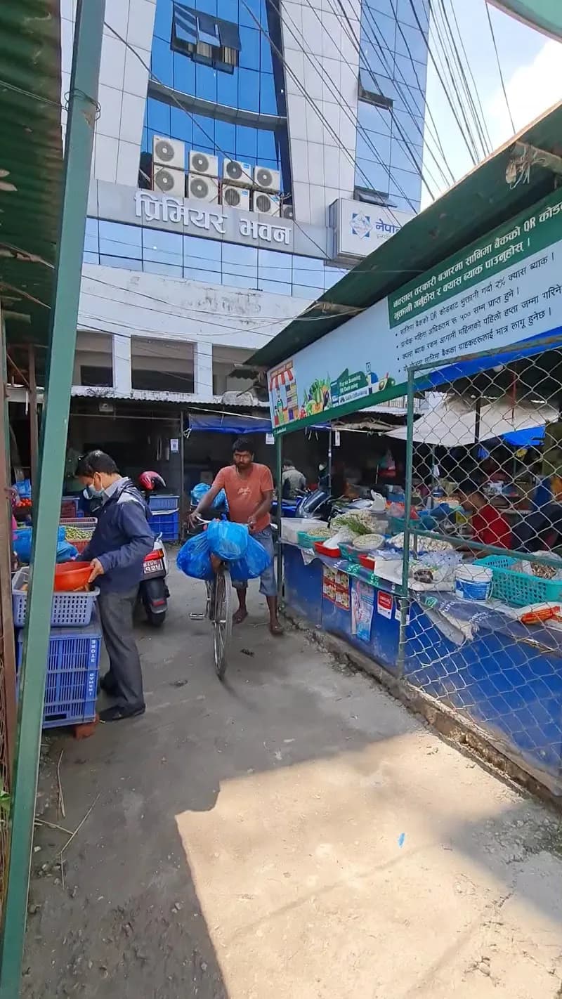 View of Naxal Street Food Market in Naxal, Bagmati