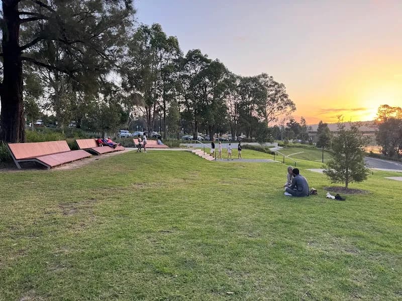 View of Nepean River Walk in Penrith, NSW