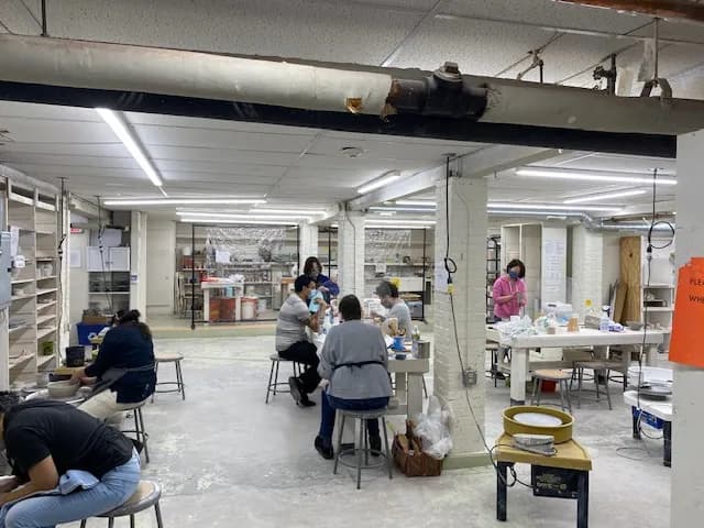 View of New Art Center in Newton, MA