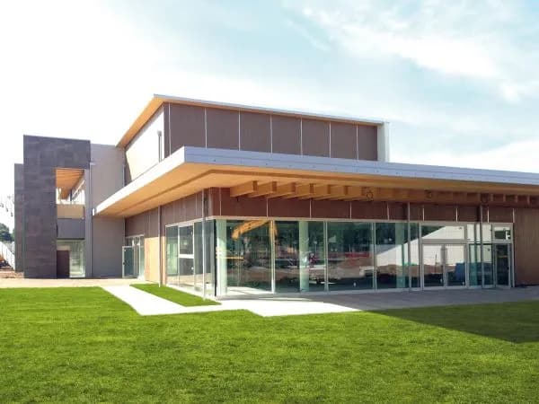 New Civic Center Library library in Arese, Lombardy