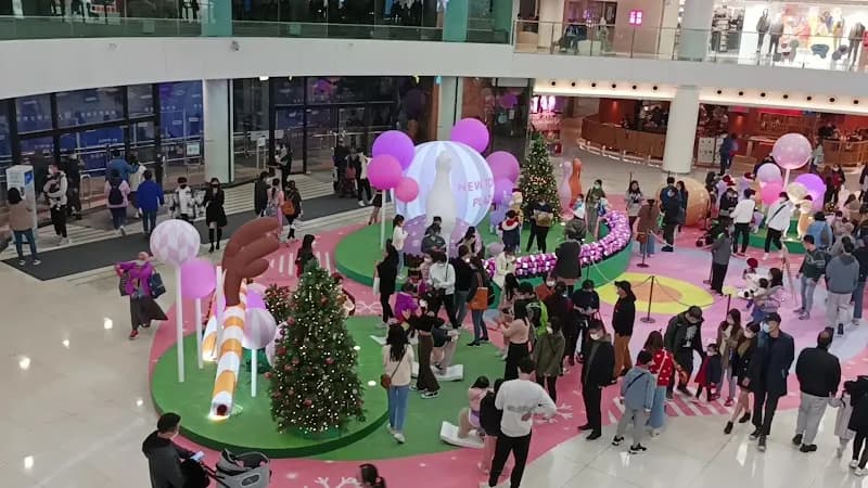 View of New Town Plaza in Sha Tin, HK